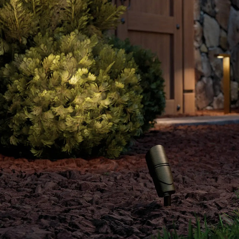 Kichler 16311 Varia 12V LED Accent Light, 2CCT & 4 Lumens Selectable