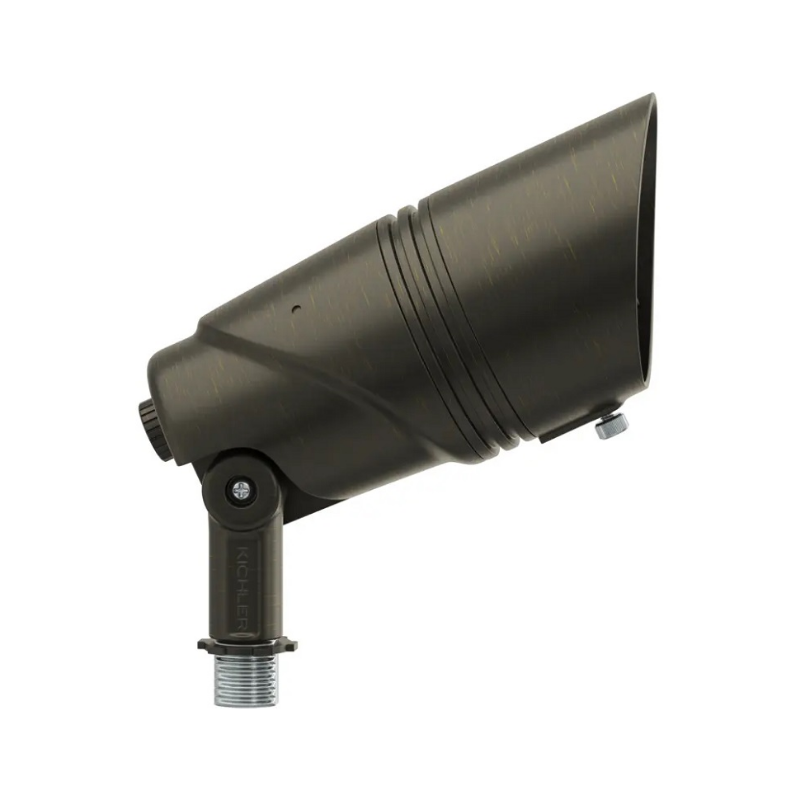 Kichler 16312 Varia 12V LED Accent Light, 2CCT & 4 Lumens Selectable - Centennial Brass
