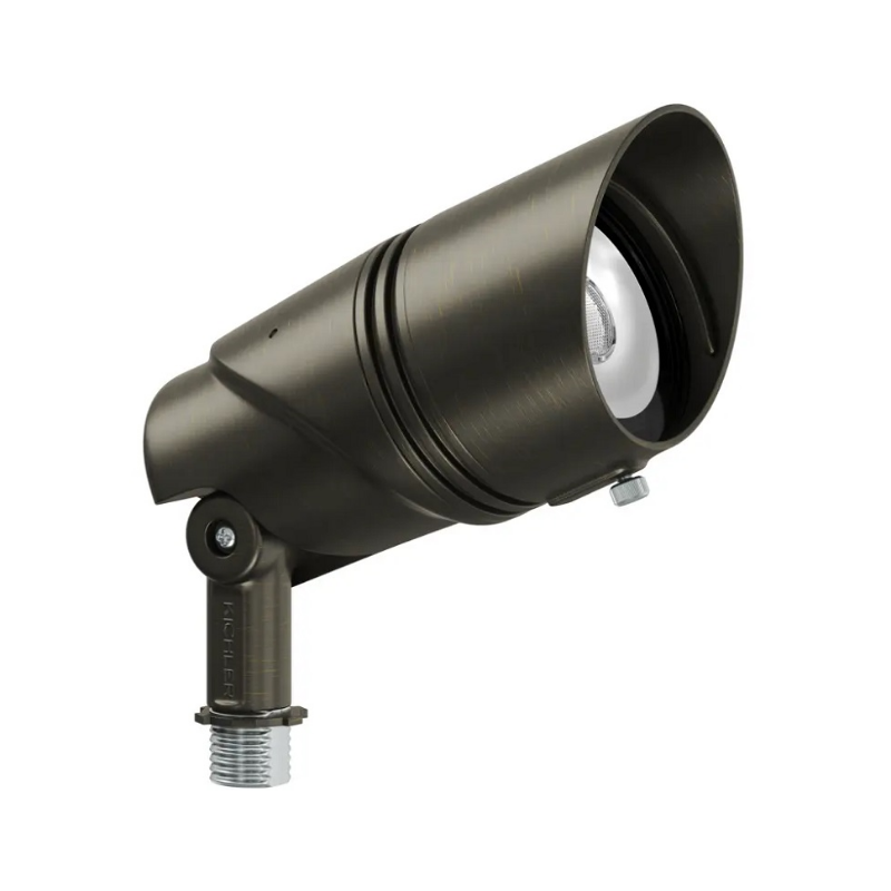 Kichler 16312 Varia 12V LED Accent Light, 2CCT & 4 Lumens Selectable - Centennial Brass