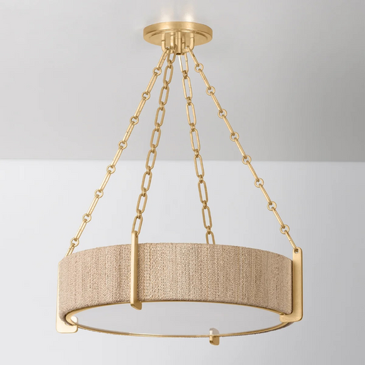 Hudson Valley 1634 Quebec 4-lt 22" Chandelier