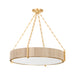 Hudson Valley 1636 Quebec 6-lt 31" Chandelier