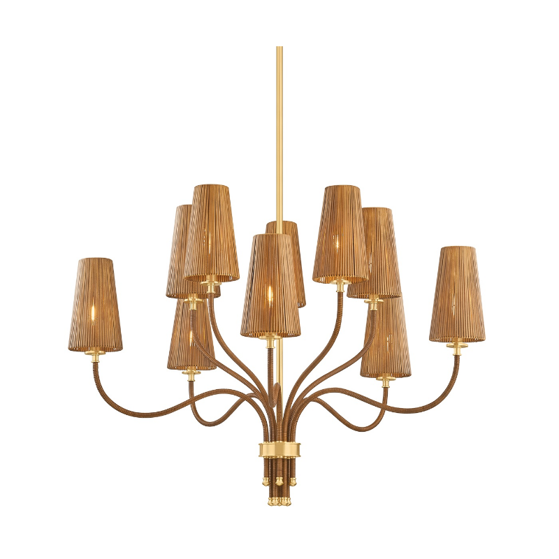 Hudson Valley 1640 Atwood 10-lt 40" Chandelier
