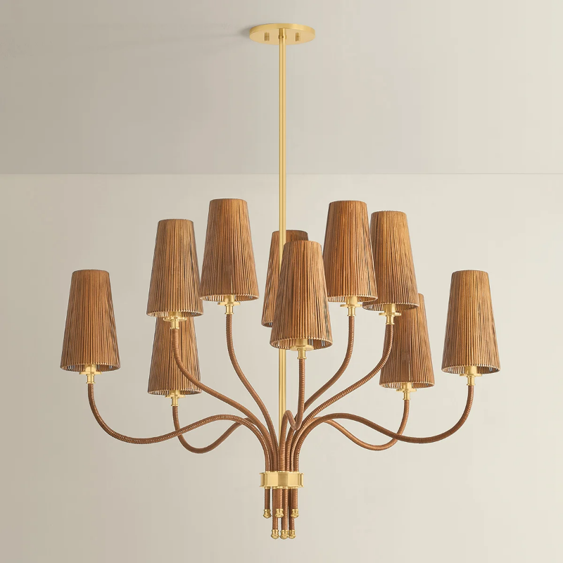 Hudson Valley 1640 Atwood 10-lt 40" Chandelier