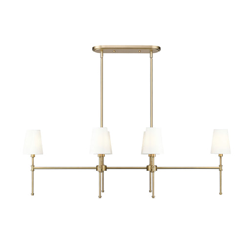 Millennium 16506 Adorra 6-lt 48" Chandelier - Vintage Brass