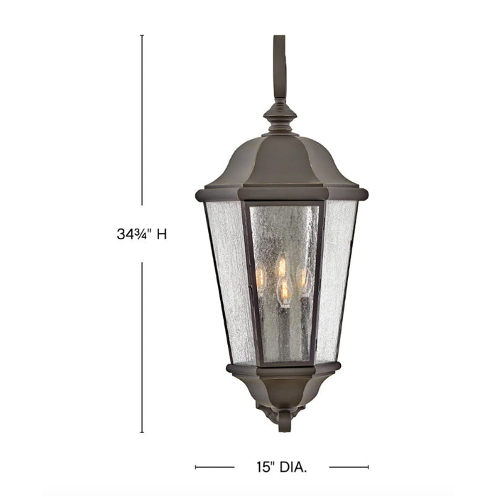 Hinkley 1679 Edgewater 1-lt 35" Tall LED Outdoor Wall Mount Lantern