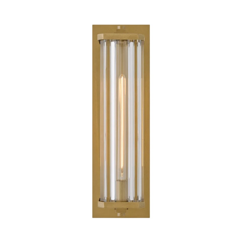 Hinkley 26594 Marcel 1-lt 19" Tall LED Outdoor Wall Sconce - Heritage Brass