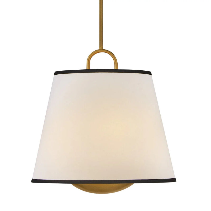 Hinkley 47517 Sonia 3-lt 18" LED Pendant - Off-White