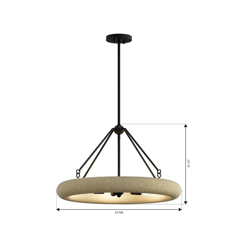 Minka Lavery 17115 Aeris 5-lt 24" Pendant