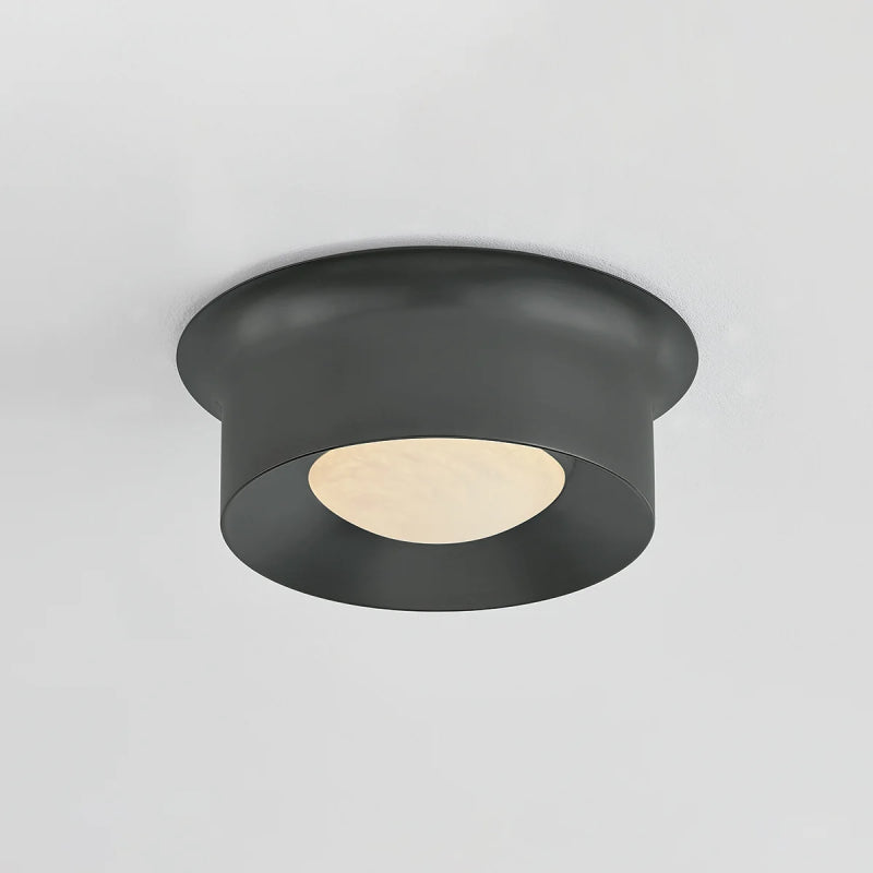 Hudson Valley 1714 Noxon 1-lt 14" LED Flush Mount - Distressed Bronze