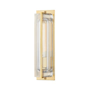 Hudson Valley 1731 Hawkins 1-lt 17" Tall Wall Sconce-Aged Brass