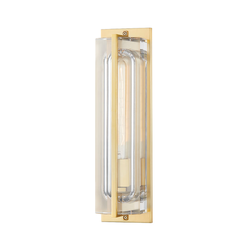 Hudson Valley 1731 Hawkins 1-lt 17" Tall Wall Sconce-Aged Brass