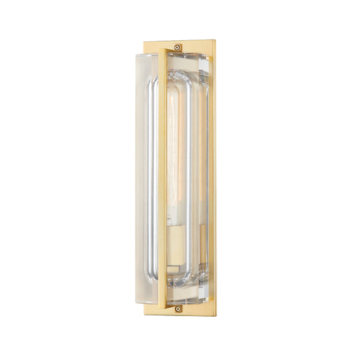 Hudson Valley 1731 Hawkins 1-lt 17" Tall Wall Sconce-Aged Brass