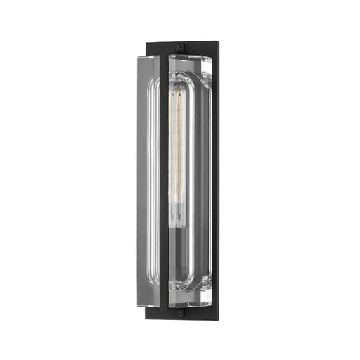 Hudson Valley 1731 Hawkins 1-lt 17" Tall Wall Sconce-Black Brass