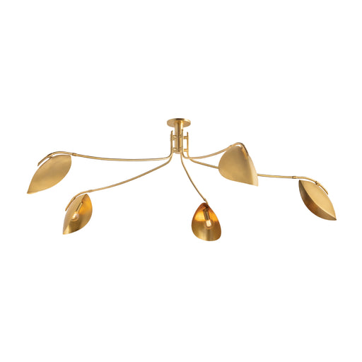 Hudson Valley 1755 Avondale 5-lt 72" Semi Flush Mount