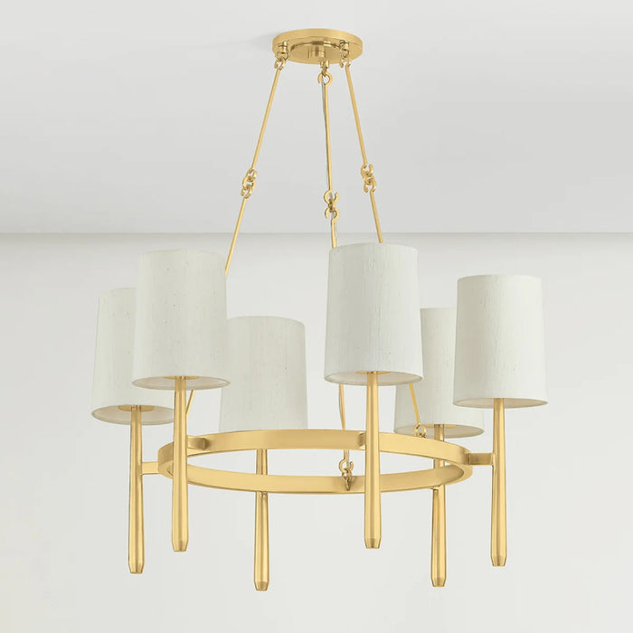 Hudson Valley 1776 Bridgeton 6-lt 30" Chandelier