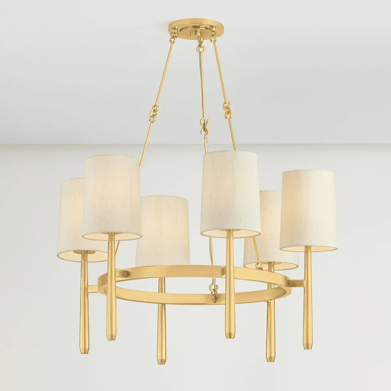 Hudson Valley 1776 Bridgeton 6-lt 30" Chandelier