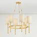 Hudson Valley 1776 Bridgeton 6-lt 30" Chandelier