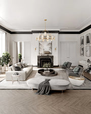 Hudson Valley 1550 Danes 18-lt 50" Chandelier
