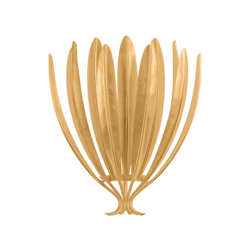 Hudson Valley 1813 Whitfield 1-lt 13" Tall Wall Sconce - Vintage Gold Leaf