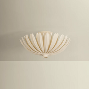 Hudson Valley 1819 Whitfield 3-lt 18" Semi Flush Mount - Cream Plaster