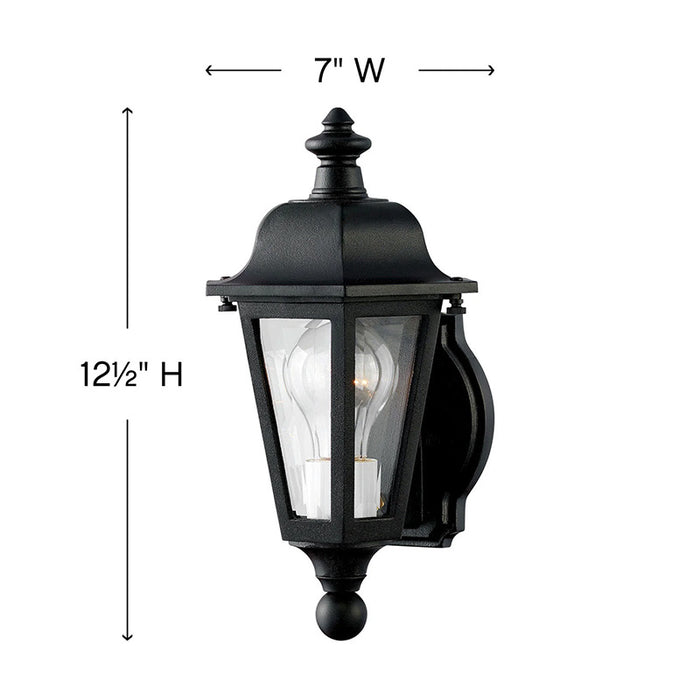 Hinkley 1819 Manor House 1-lt 13" Tall LED Outdoor Wall Light