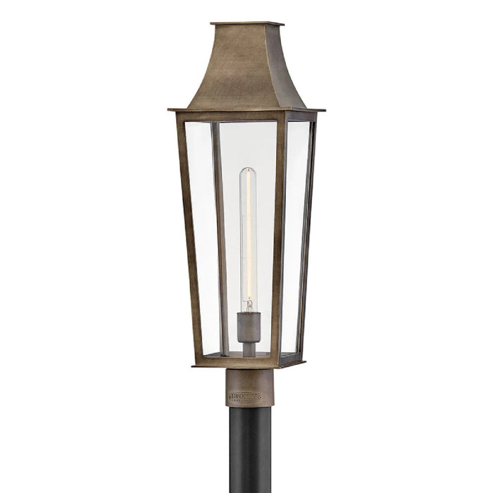 Hinkley 28891 Georgetown 1-lt 26" Tall LED Outdoor Post Top Lantern - Burnished Bronze