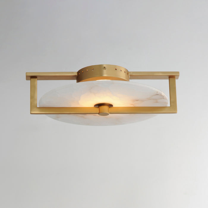 Maxim 18200 Quarry 1-lt 12" LED Flush Mount, Damp
