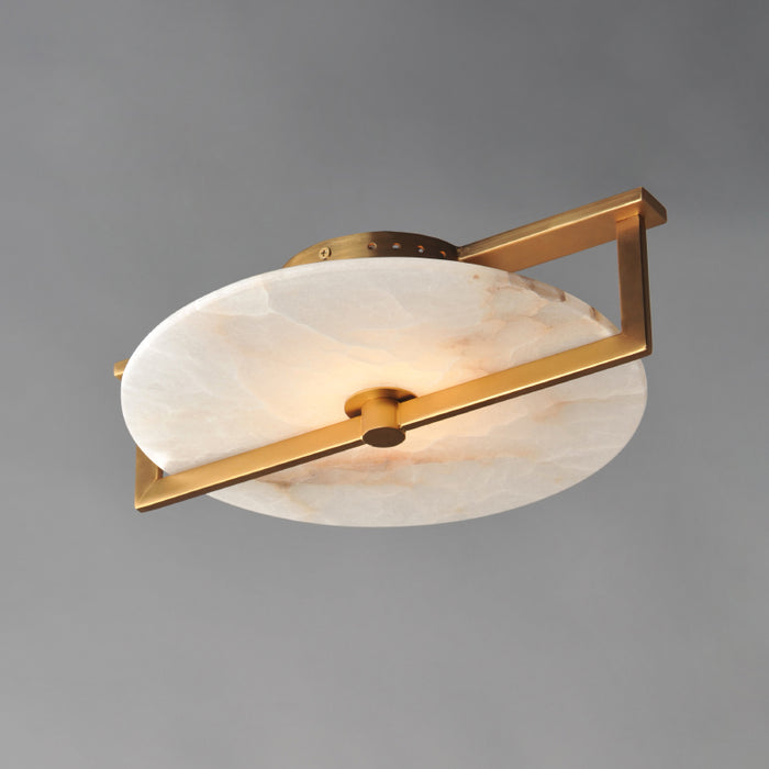 Maxim 18200 Quarry 1-lt 12" LED Flush Mount, Damp