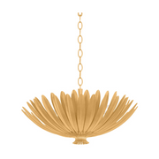 Hudson Valley 1823 Whitfield 4-lt 24" Chandelier - Vintage Gold Leaf