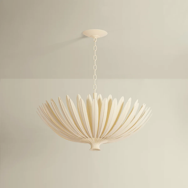 Hudson Valley 1836 Whitfield 8-lt 36" Chandelier - Cream Plaster