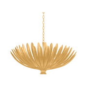 Hudson Valley 1836 Whitfield 8-lt 36" Chandelier - Vintage Gold Leaf