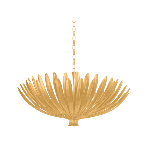 Hudson Valley 1836 Whitfield 8-lt 36" Chandelier - Vintage Gold Leaf