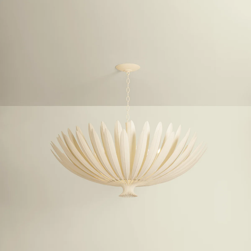 Hudson Valley 1848 Whitfield 12-lt 48" Chandelier - Cream Plaster