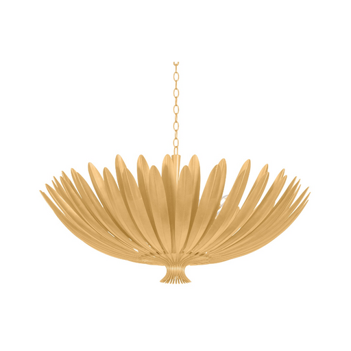 Hudson Valley 1848 Whitfield 12-lt 48" Chandelier - Gold Leaf