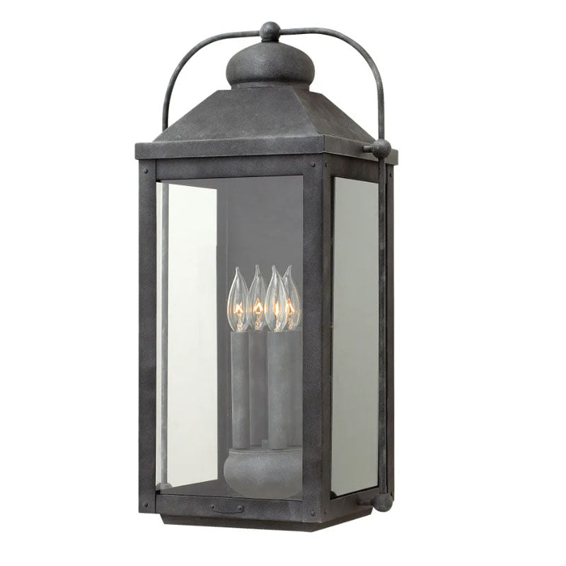 Hinkley 1858 Anchorage 4-lt 25" Tall LED Outdoor Wall Light