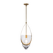 Hubbardton Forge 187468 Vaso 1-lt 11" Pendant - Modern Brass