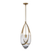 Hubbardton Forge 187468 Vaso 1-lt 11" Pendant - Modern Brass