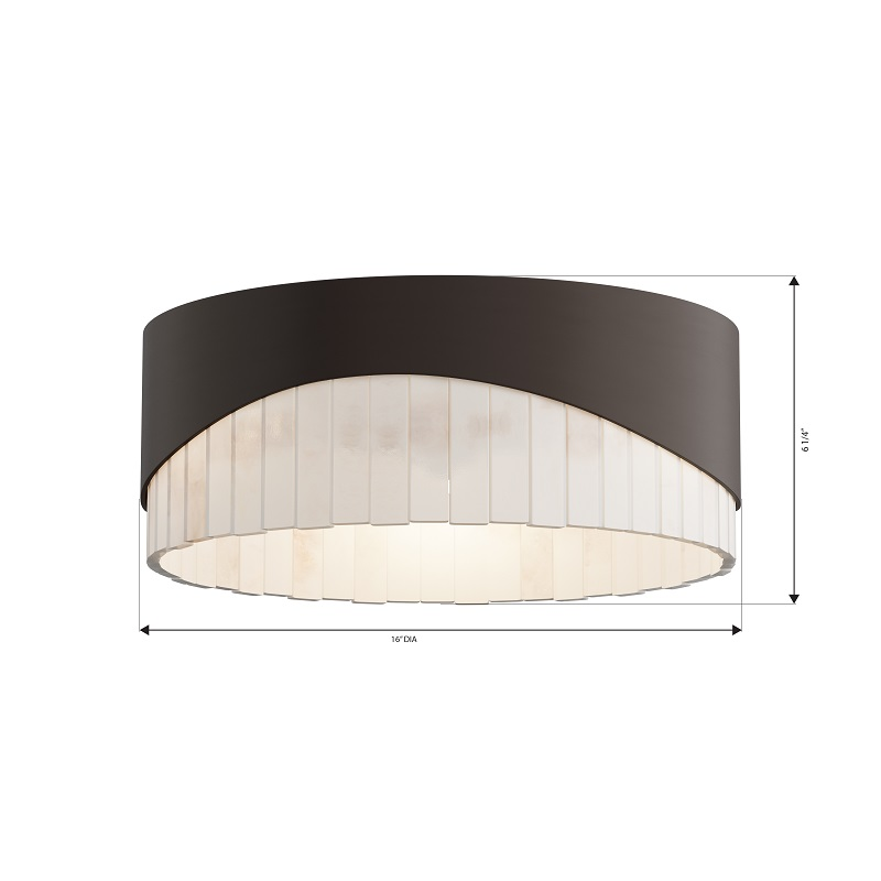 Minka Lavery 18766 Sway 3-lt 16" Flush Mount
