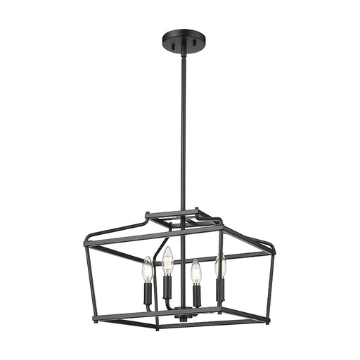 Millennium 19104 Nellita 4-lt 16" Pendant - Matte Black