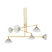 Hudson Valley 1936 Mendon 6-lt 58" Chandelier