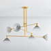 Hudson Valley 1936 Mendon 6-lt 58" Chandelier