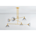 Hudson Valley 1936 Mendon 6-lt 58" Chandelier