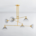 Hudson Valley 1936 Mendon 6-lt 58" Chandelier