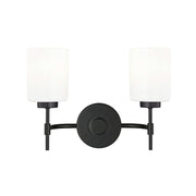 Millennium 19602 Keylee 2-lt 16" Vanity Light - Matte Black