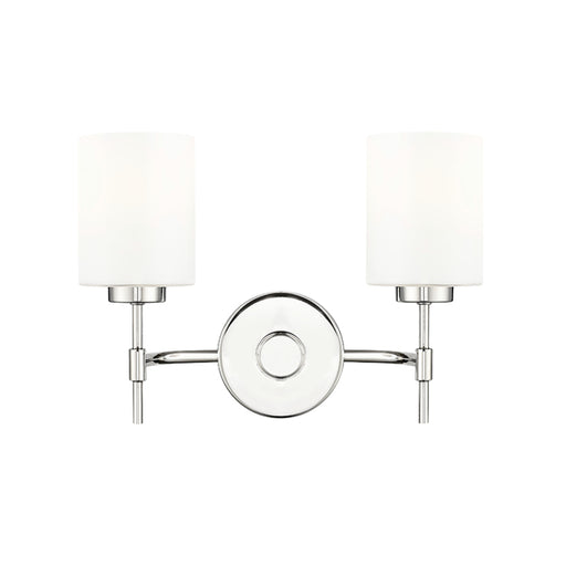 Millennium 19602 Keylee 2-lt 16" Vanity Light - Polished Nickel