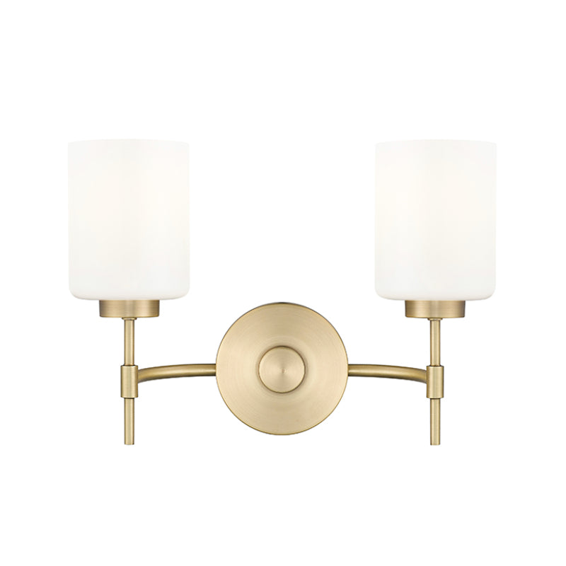 Millennium 19602 Keylee 2-lt 16" Vanity Light - Vintage Brass