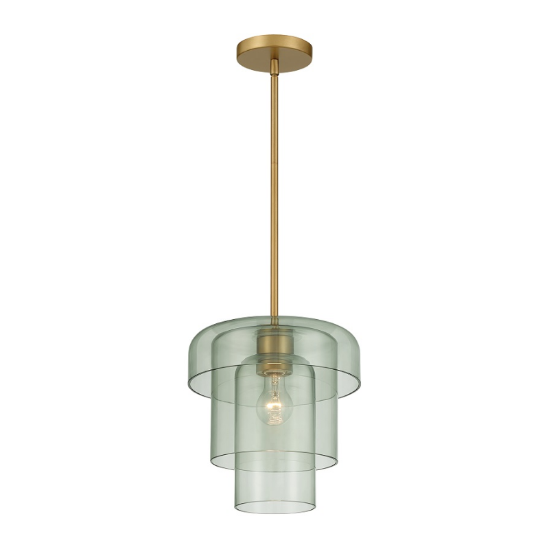 Minka Lavery 19615 Velique 1-lt 11" Pendant - Legacy Brass