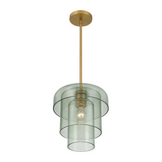 Minka Lavery 19615 Velique 1-lt 11" Pendant - Legacy Brass