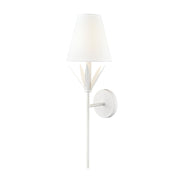 Millennium 19701 Primrose 1-lt 24" Tall Wall Sconce - Textured White