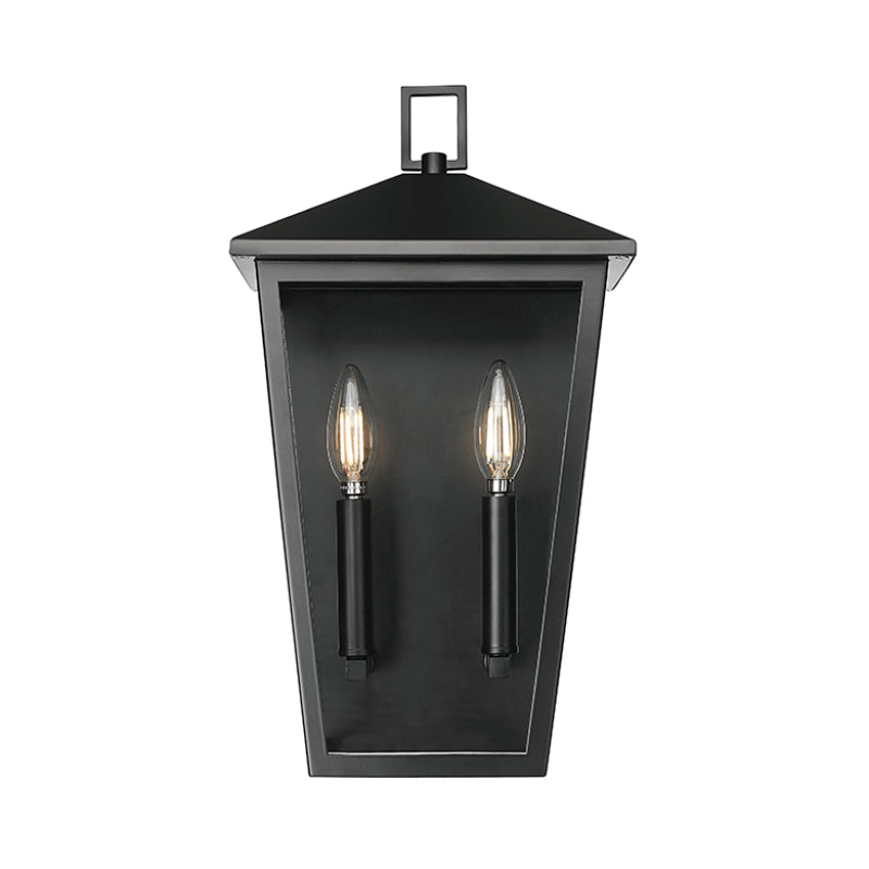Millennium 198002 Munger 2-lt 17" Tall Outdoor Wall Sconce